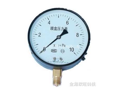 YE100、150膜盒壓力表