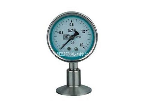 Y-60MC、Y-100MC衛(wèi)生型隔膜壓力表